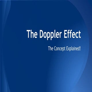 Doppler Effect