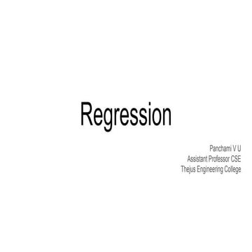 Regression