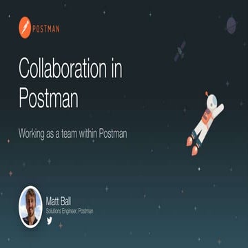Postman Collaboration Webinar