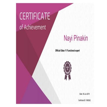 Odoo Functional Certification