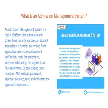 What Are the Privacy Concerns with an Admission Management System | PPTX
