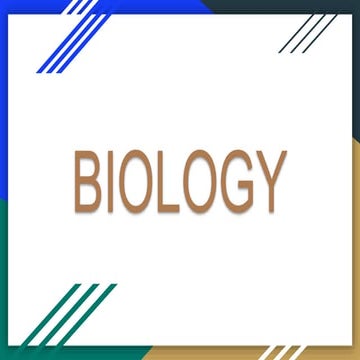 BIOLOGY and its importance in science.pptx
