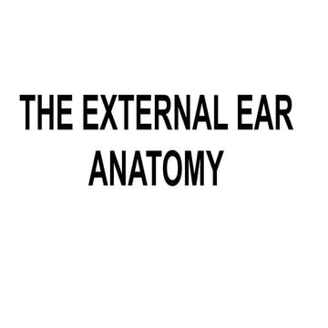 Untitled presentation.pdf external ear ENT DEPT