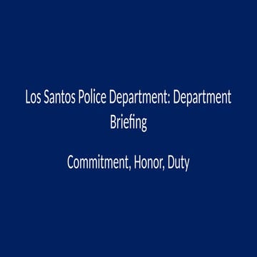 Fivem LSPD Meeting With custom background