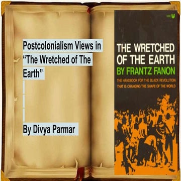 Postcolonialism in The Wretched of the earth