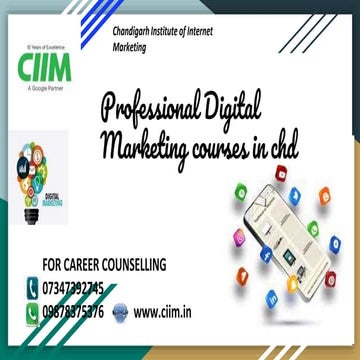 digital marketing institute in chandigarh | PPTX