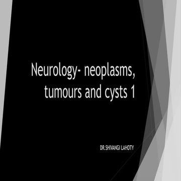 neurology tumors cysts and disesaes partb 1