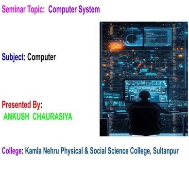 Grade 7 elements of computer system | PPT