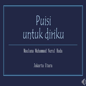 Untuk diriku | PPTX