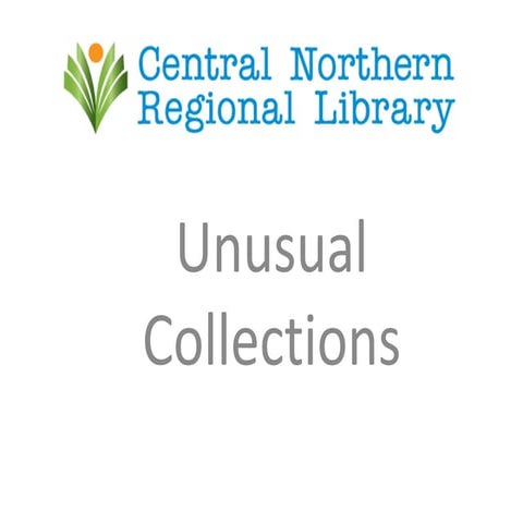 Unusual collections