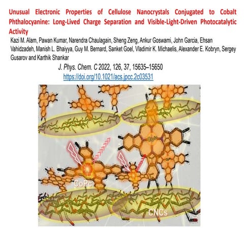 Unusual Electronic Properties of Cellulose Nanocrystals Conjugated to Cobalt ...