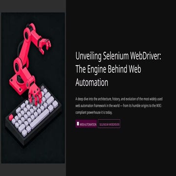 Unveiling-Selenium-WebDriver-The-Engine-Behind-Web-Automation.pptx