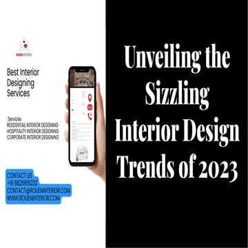 Top Data Interior Design Trends for 2025 | PDF