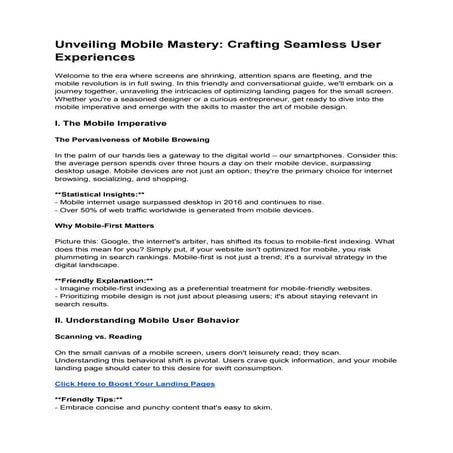 Unveiling Mobile Mastery Crafting Seamless User Experiences.docx