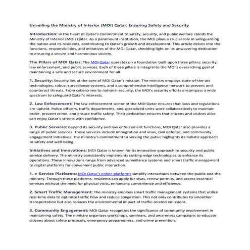 Unveiling the Ministry of Interior MQ.docx