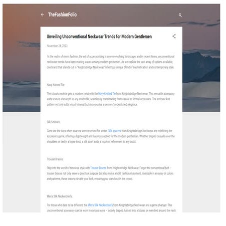 Unveiling Unconventional Neckwear Trends for Modern Gentlemen.pdf