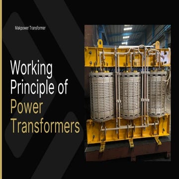 Unveil The Working Principle of Power Transformer | PPT