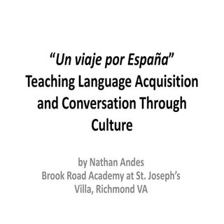 Un viaje por España