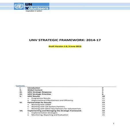 Unv strategic framework_2014_17_first_draft_20130603