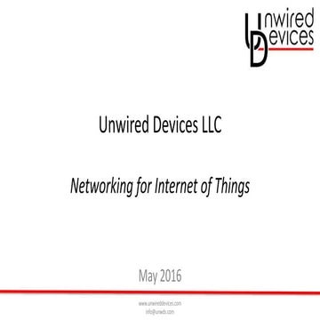 Unwired Devices LLC — IoT Solutions (eng)