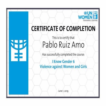 UN Women - I know Gender 6 - Violence against Women and Girls - Pablo ...