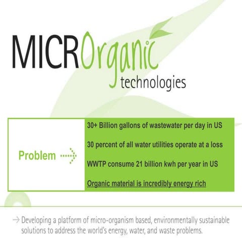 MICROrganic Technologies (UNYstartups article)