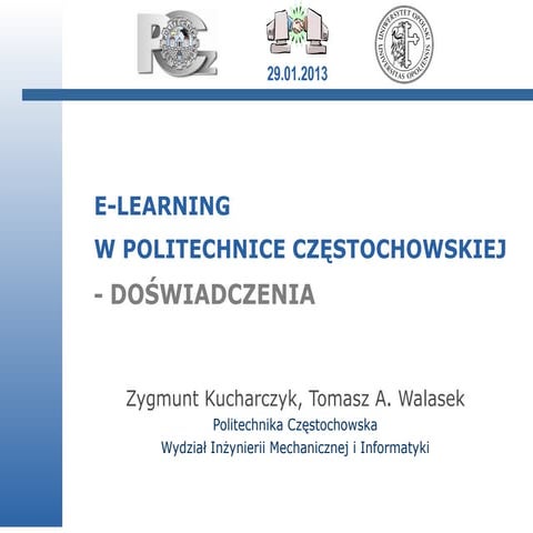 Prezentacja dla Uniwersytetu Opolskiego - część pierwsza