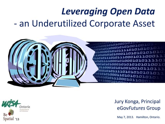 Leveraging Open Data - an Underutilized Corporate Asset