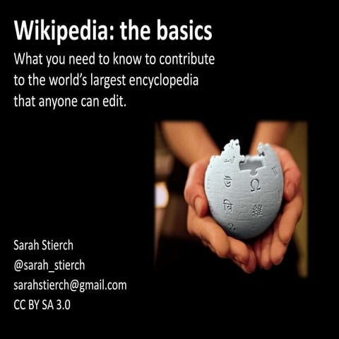 Wikipedia: The Basics V2
