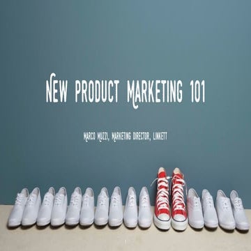 New Product Marketing 101