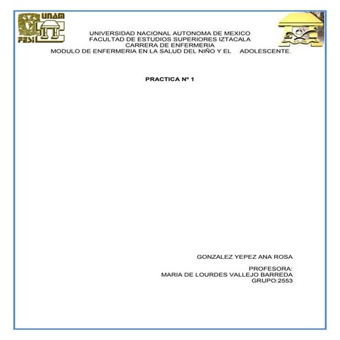 Practica en enfermeria 