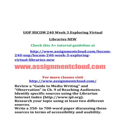 Uop bscom-240-week-3-exploring-virtual-libraries-new