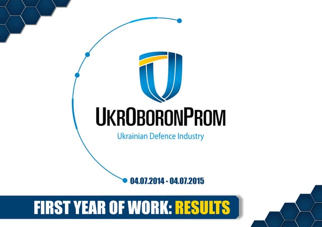 Ukroboronprom - The year of accompl...