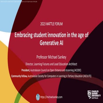 Embracing student innovation in the age of Generative AI