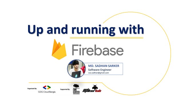 Up and Running with firebase