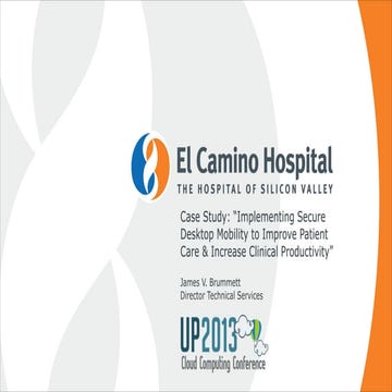 Up13 presentation   james brummett 12.03.13