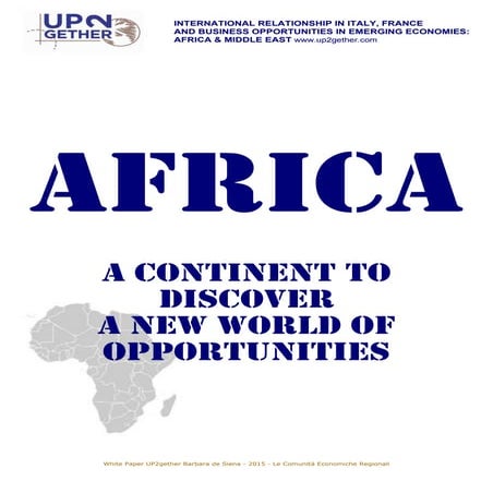 African Regional Organizations: Fostering Cooperation and integration | PDF