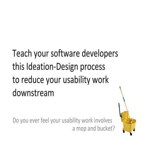 Teach Your Software Developers This Ideation Design Process