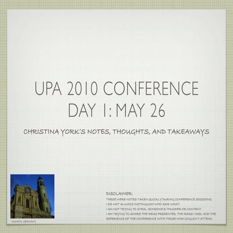 Upa2010 day1
