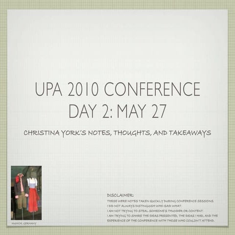 Upa2010 day2
