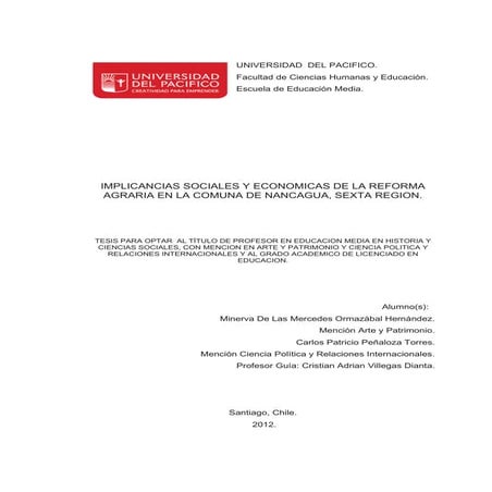 Upa 2012   minerva ormazabal, carlos peñaloza