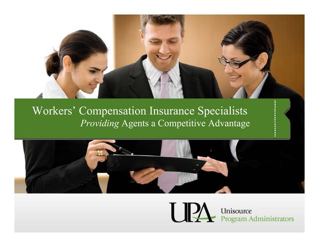 UPA provides agents a competitive advantage