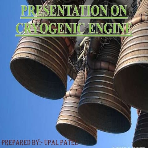 CRYOGENIC ROCKET ENGINE
