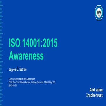 Upated_ISO 14001.2015 Awareness - LEMERY CEMENT SILO TANK CORPORATION (1).pdf