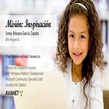 Misión: Inspiración