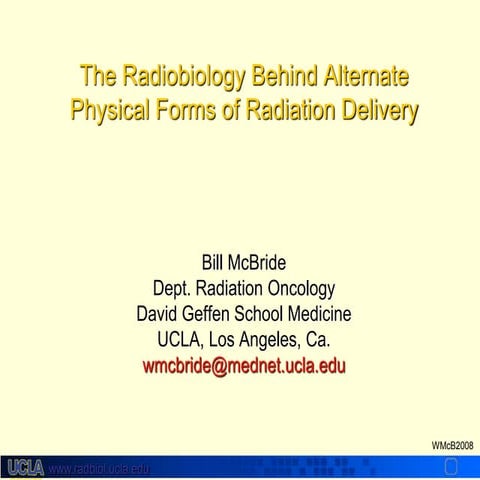 Flash radiation therapy | PPTX