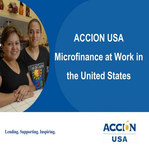 ACCION USA: Microfinance at Work in the United States