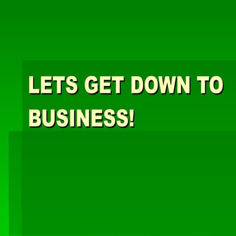 Updated Business Powerpoint 2009