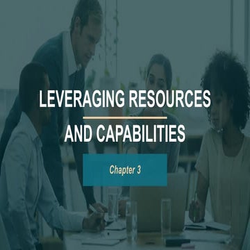 GBS CH 3 LEVERAGING RESOURCES AND CAPABILITIES