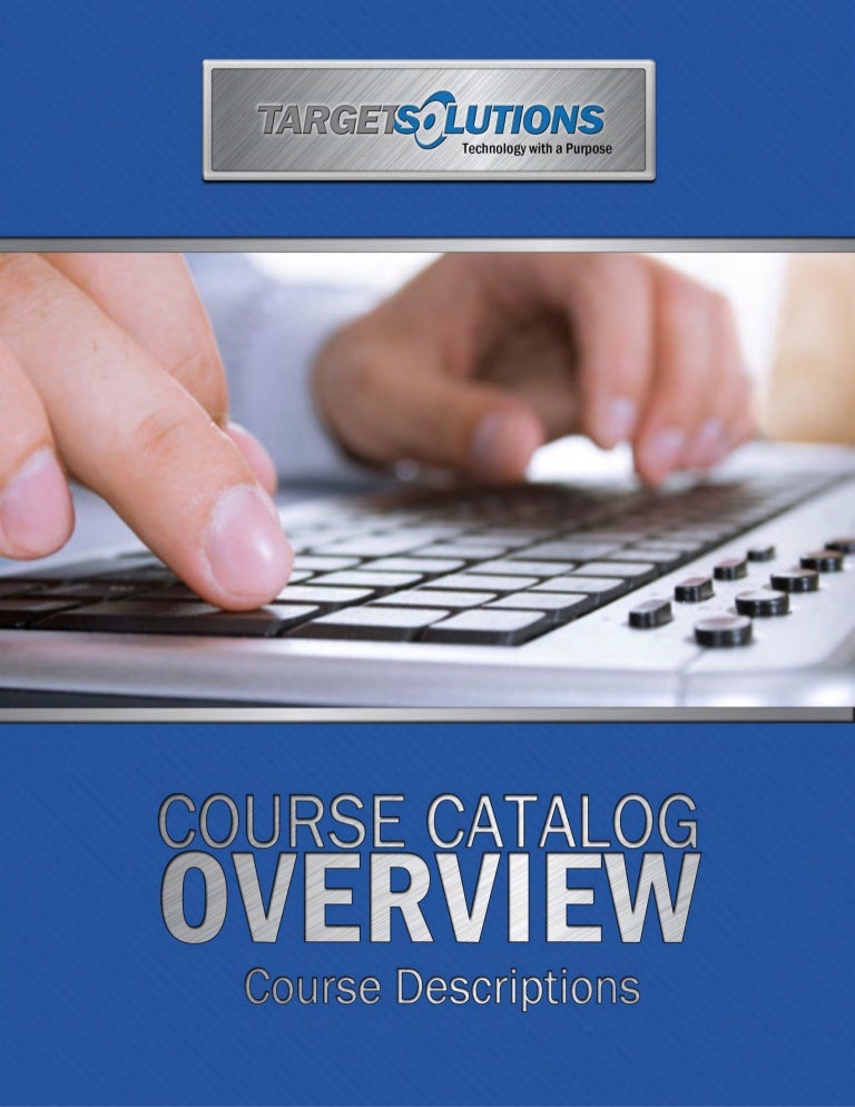 TargetSolutions Course Descriptions Guide
